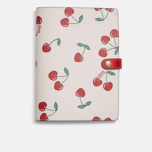 Coach Limited Edition Cherry Note Book